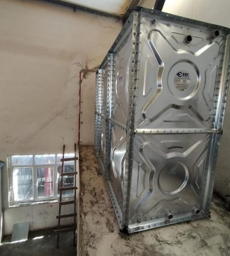 paslanmaz modüler su deposu