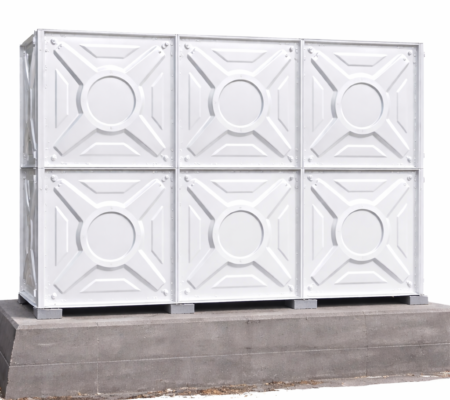 paslanmaz prizmatik su deposu