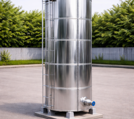 silindirik su deposu modeli